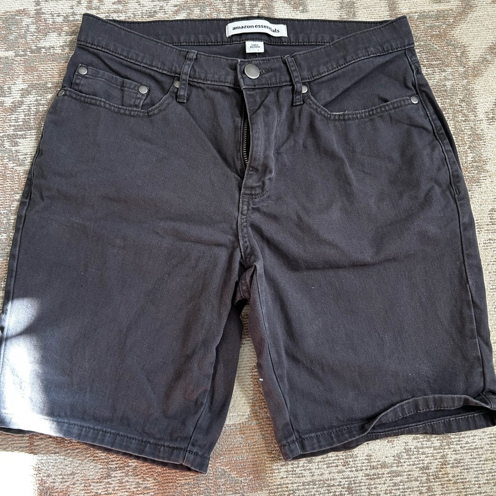 Amazon Essentials Men's Dark Gray Jean Shorts